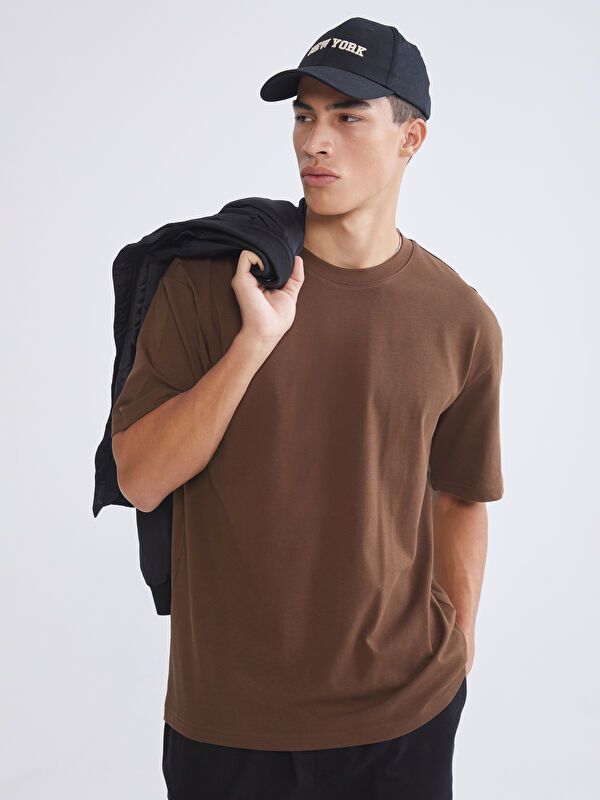 Moudda LC Waikiki - T-shirt basique manches courtes en jersey - Tunisie 1