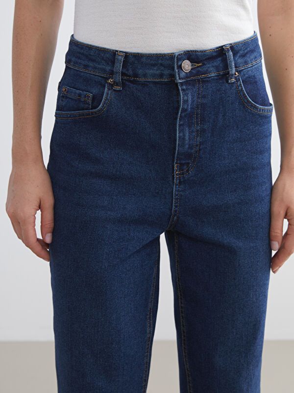 Moudda LC Waikiki - Pantalon tissé en denim Femme Rodéo noir - Tunisie 3