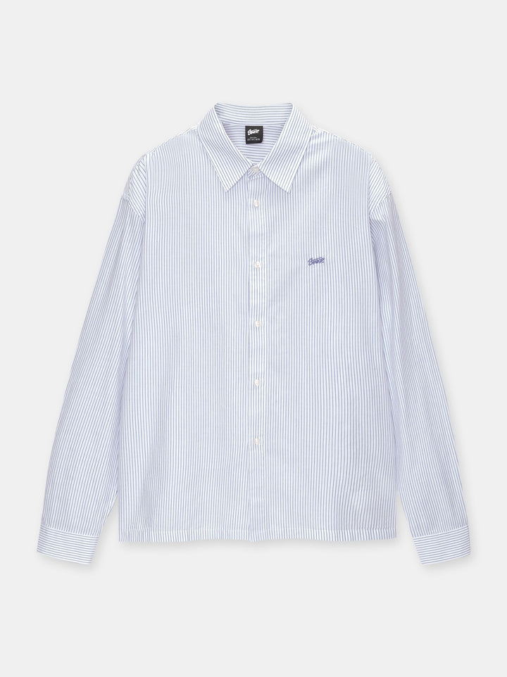 Moudda PULL & BEAR - Chemise Manches Longues Popeline Rayures Crop STWD - Tunisie 2