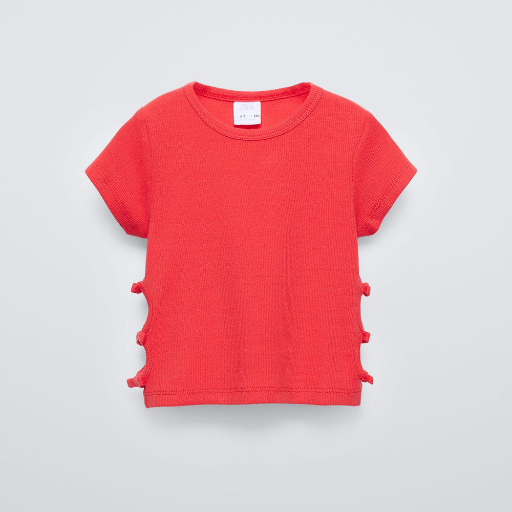 Moudda ZARA - Haut pour fille avec découpes et nœuds - Tunisie 2