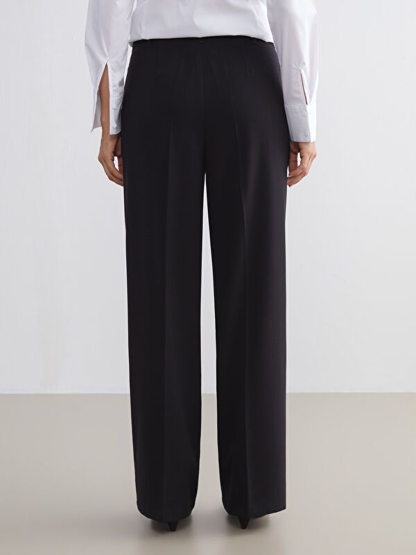 Moudda LC Waikiki - Pantalon tissé moyen Femme Noir - Tunisie 4