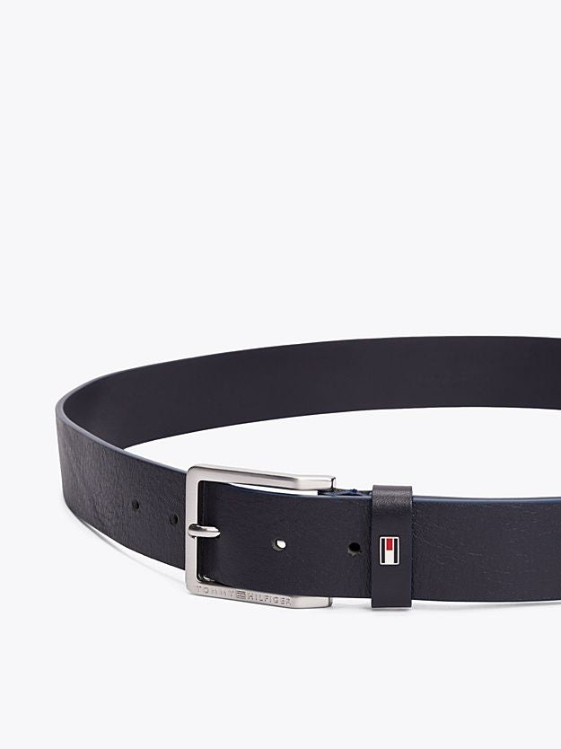 Moudda Tommy Hilfiger - Ceinture Ajustable En Cuir À Boucle Carrée  - Tunisie 3