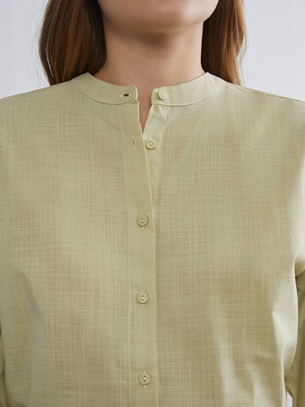 Moudda LC Waikiki - Chemise manches longues en tissu pour Femme - Tunisie 3