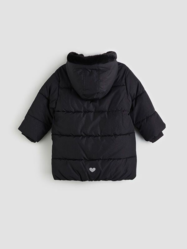 Moudda LC Waikiki - Manteau lourd Fille Noir - Tunisie 2