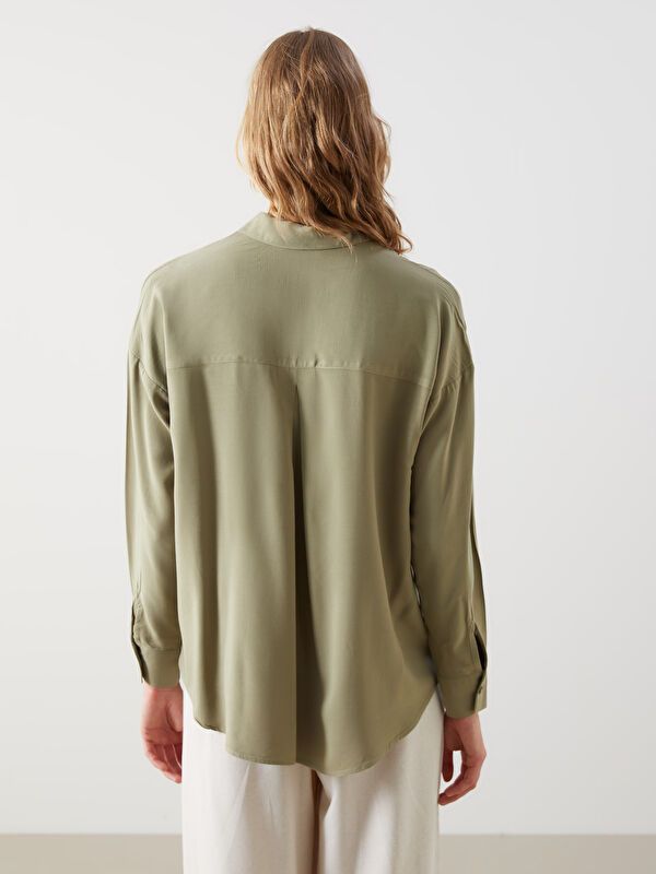 Moudda LC Waikiki - Chemise tissée à manches longues pour Femmes - Tunisie 4