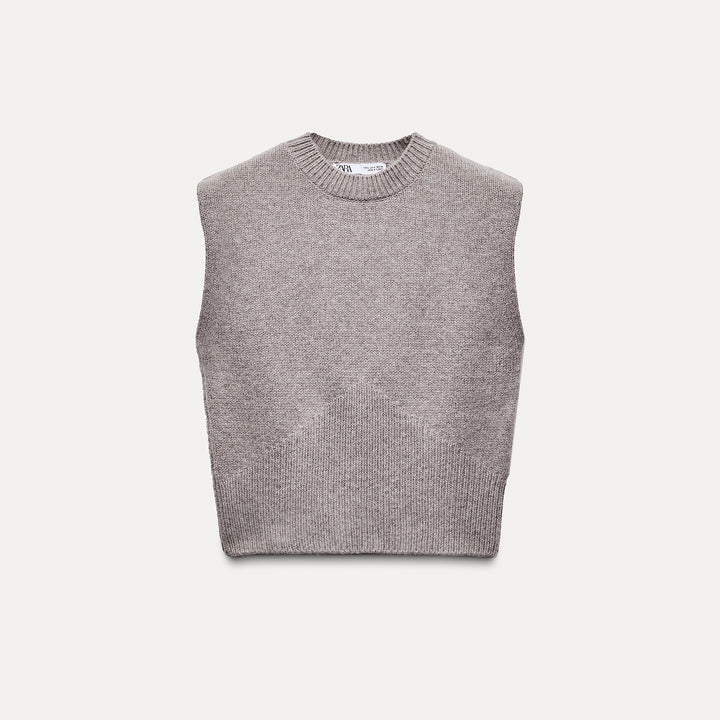 Moudda ZARA - Gilet Cervinia (50% laine) détail taille - Tunisie 2