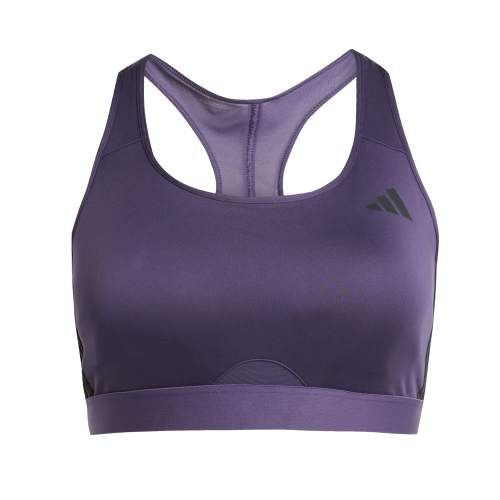 Moudda Adidas - Brassière d’entraînement à 3 bandes Powerreact avec soutien moyen - Tunisie 1