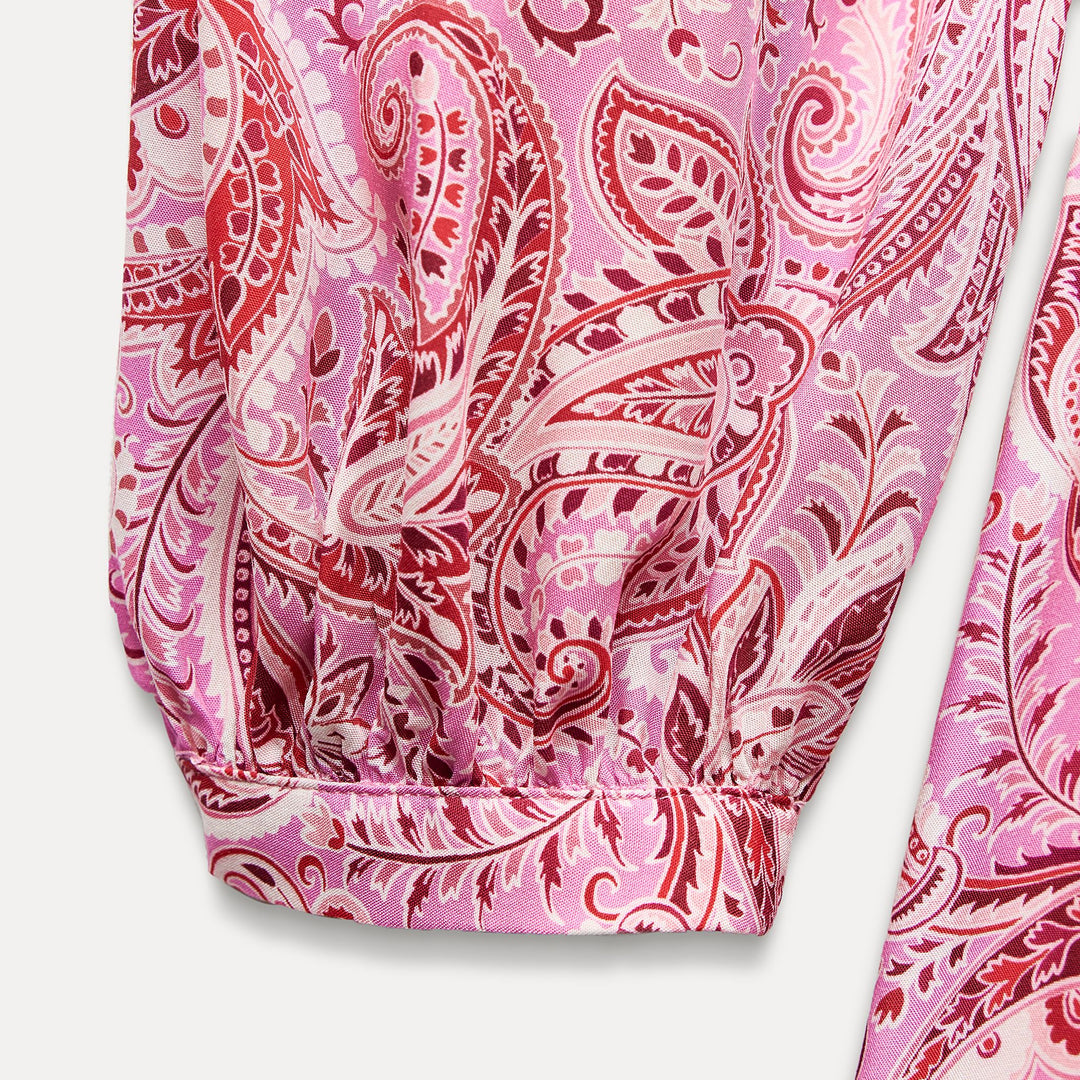 Moudda ZARA - Robe imprimée paisley godets et ceinture - Tunisie 4