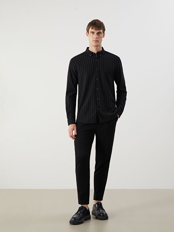 Moudda LC Waikiki - Chemise tissée à manches longues pour Hommes - Tunisie 2