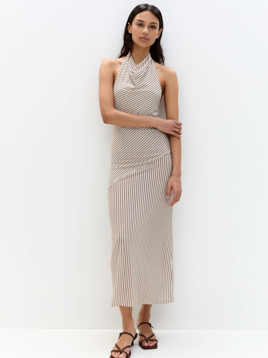 Moudda PULL & BEAR - Robe Halter - Rayures - Tunisie 2