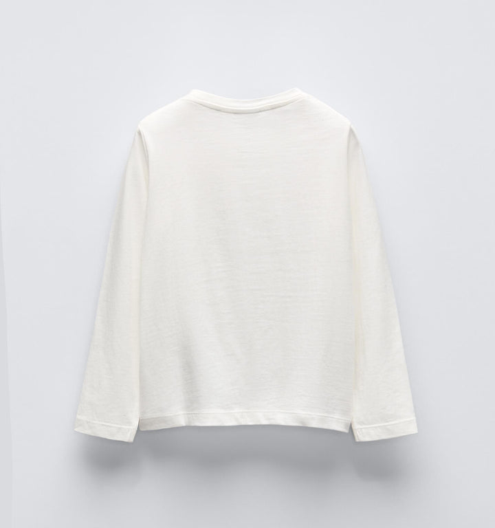 Moudda ZARA - T-Shirt Fille - Manches Longues & Unie - Tunisie 2