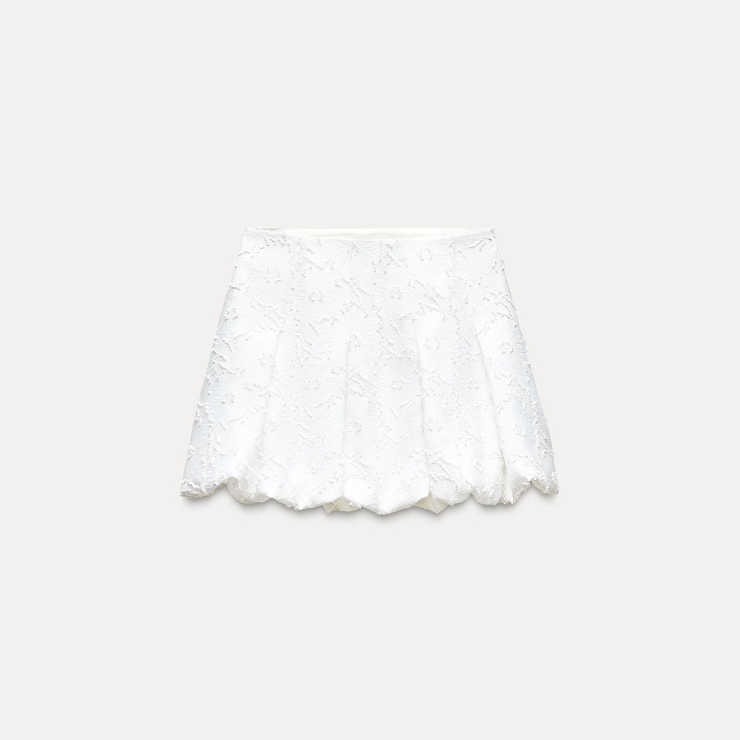 Moudda ZARA - Jupe mini ballon tissu fantaisie - Tunisie 1