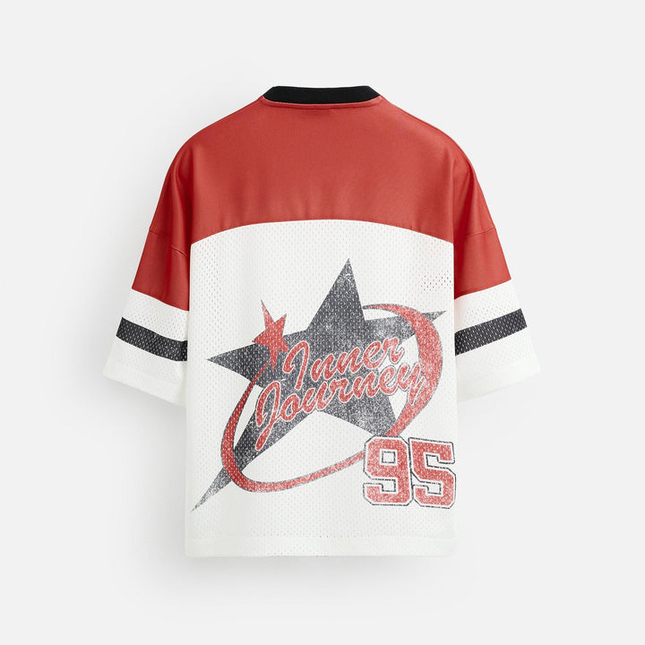 Moudda ZARA - T-Shirt Mesh - Rouge & Sporty Vintage - Tunisie 2