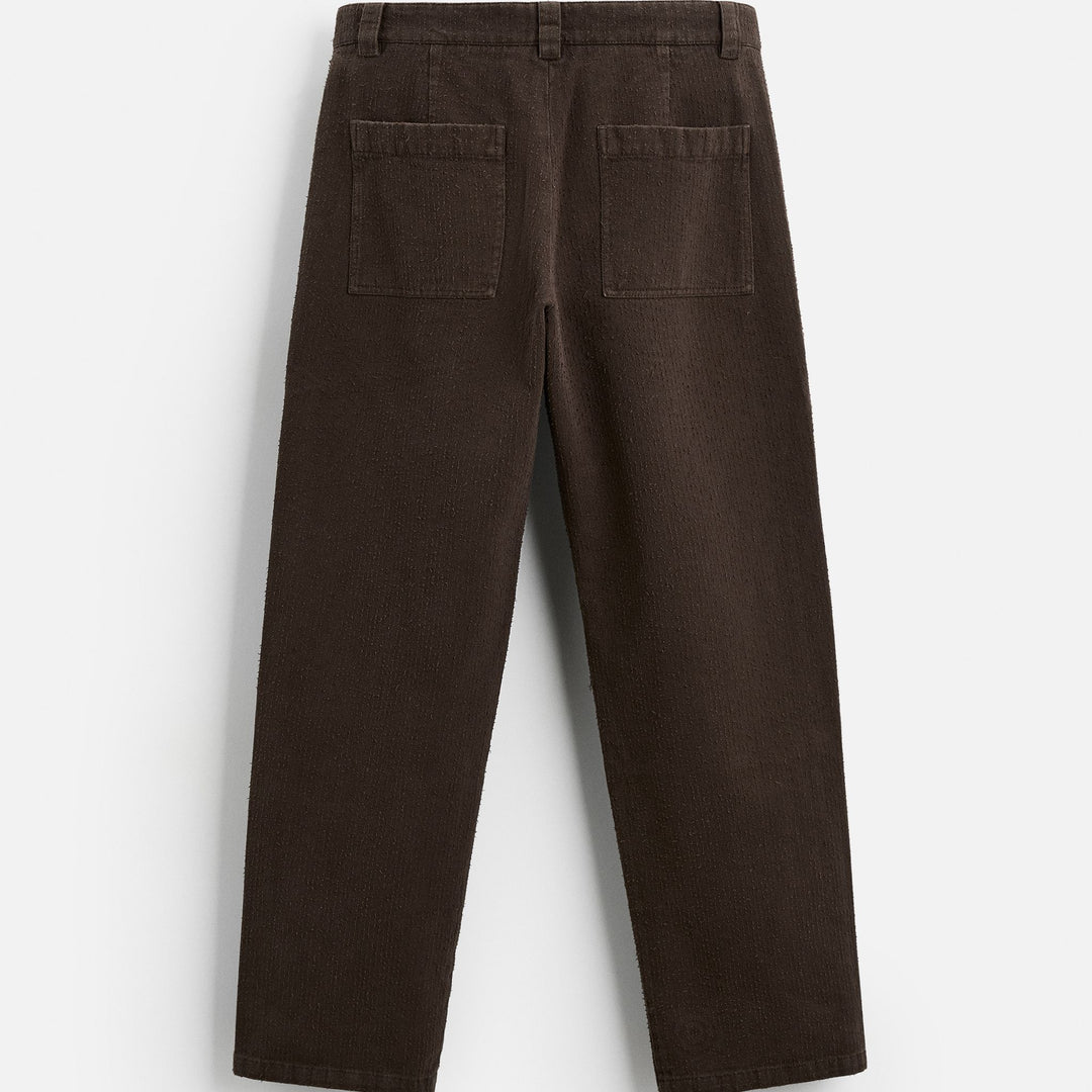 Moudda ZARA - Pantalon Droit - Neps Carmela (Rouille Chaude) - Tunisie 2