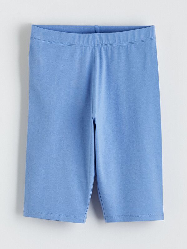 Moudda LC Waikiki - Vêtement stretch basique en jersey pour Fille couleur Bleu - Tunisie 1