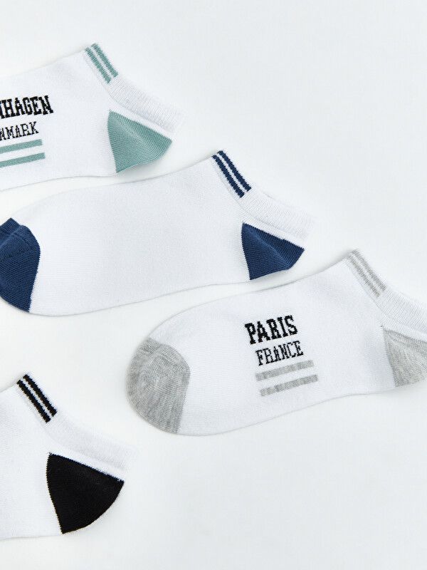 Moudda LC Waikiki - Chaussettes liner trainer (sport) pour Garçon couleur Mélange teint fil - Tunisie 2