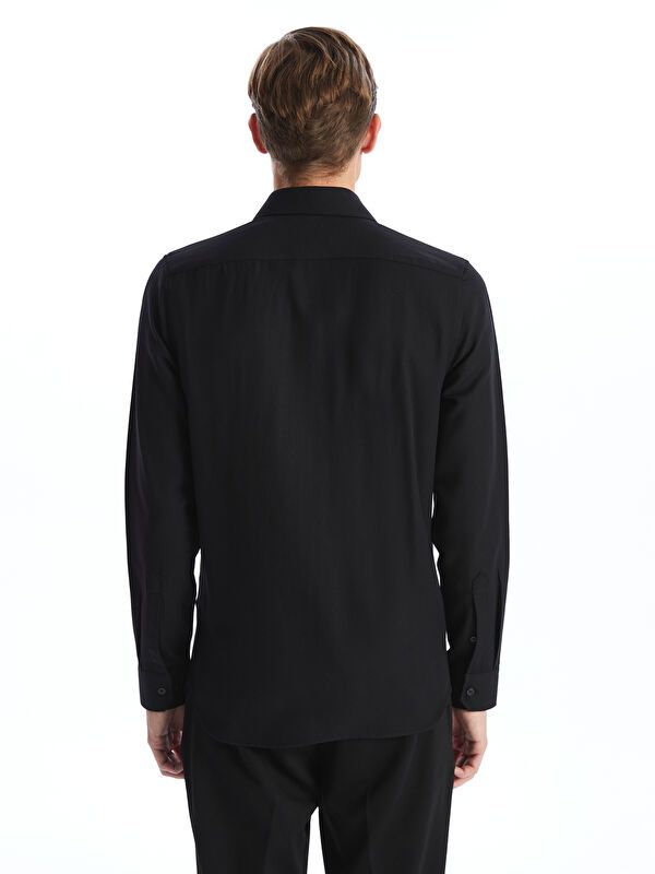 Moudda LC Waikiki - Chemise tissée à manches longues pour Hommes - Tunisie 4