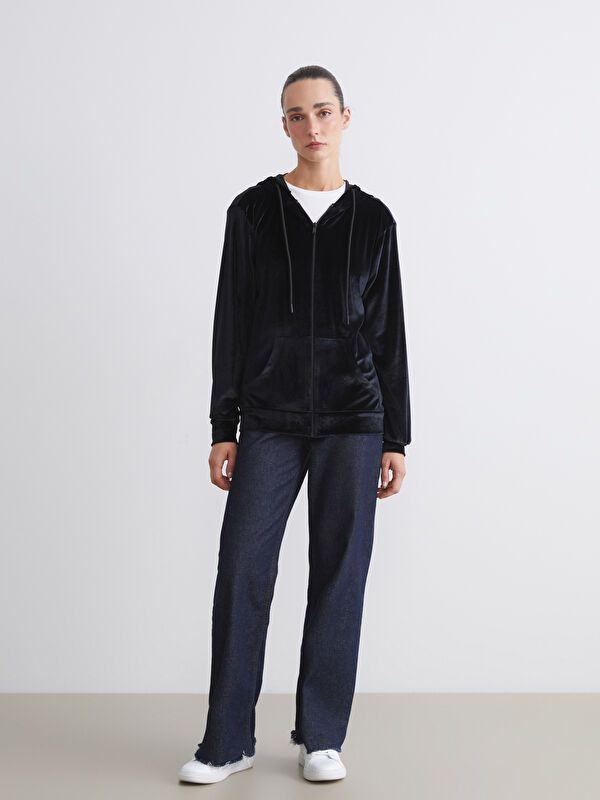 Moudda LC Waikiki - Cardigan jersey Femme Noir - Tunisie 2