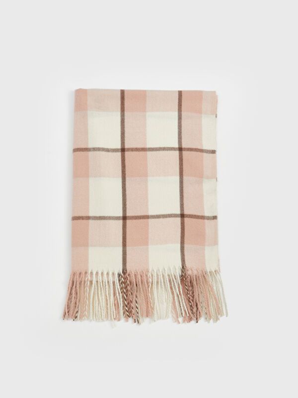 Moudda LC Waikiki - Écharpe Femme Carreaux beige - Tunisie 2