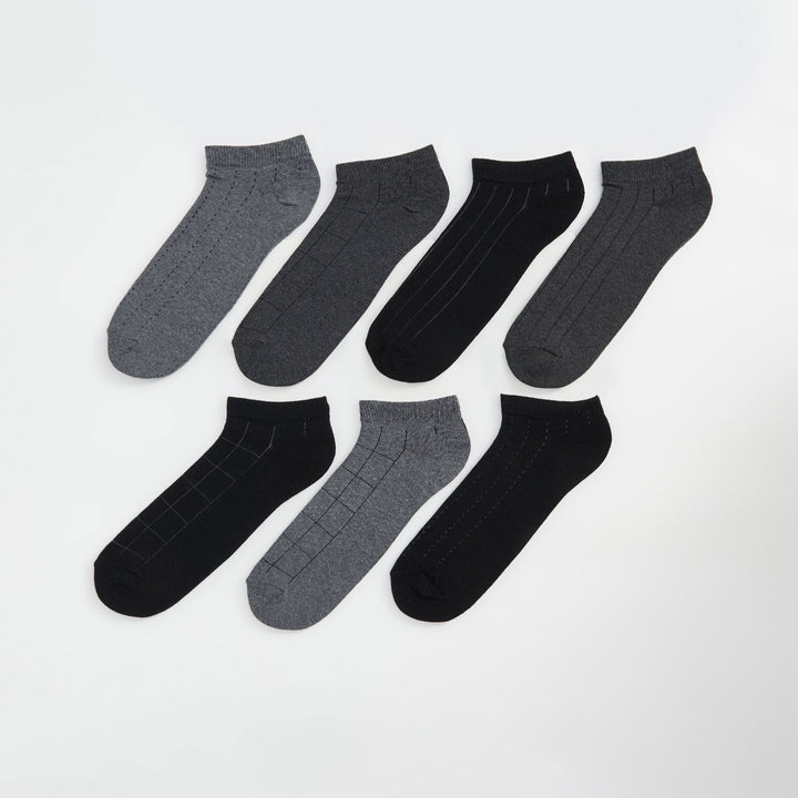 Moudda LC Waikiki - Chaussettes pour sneakers Homme Fil mélangé teint - Tunisie 1