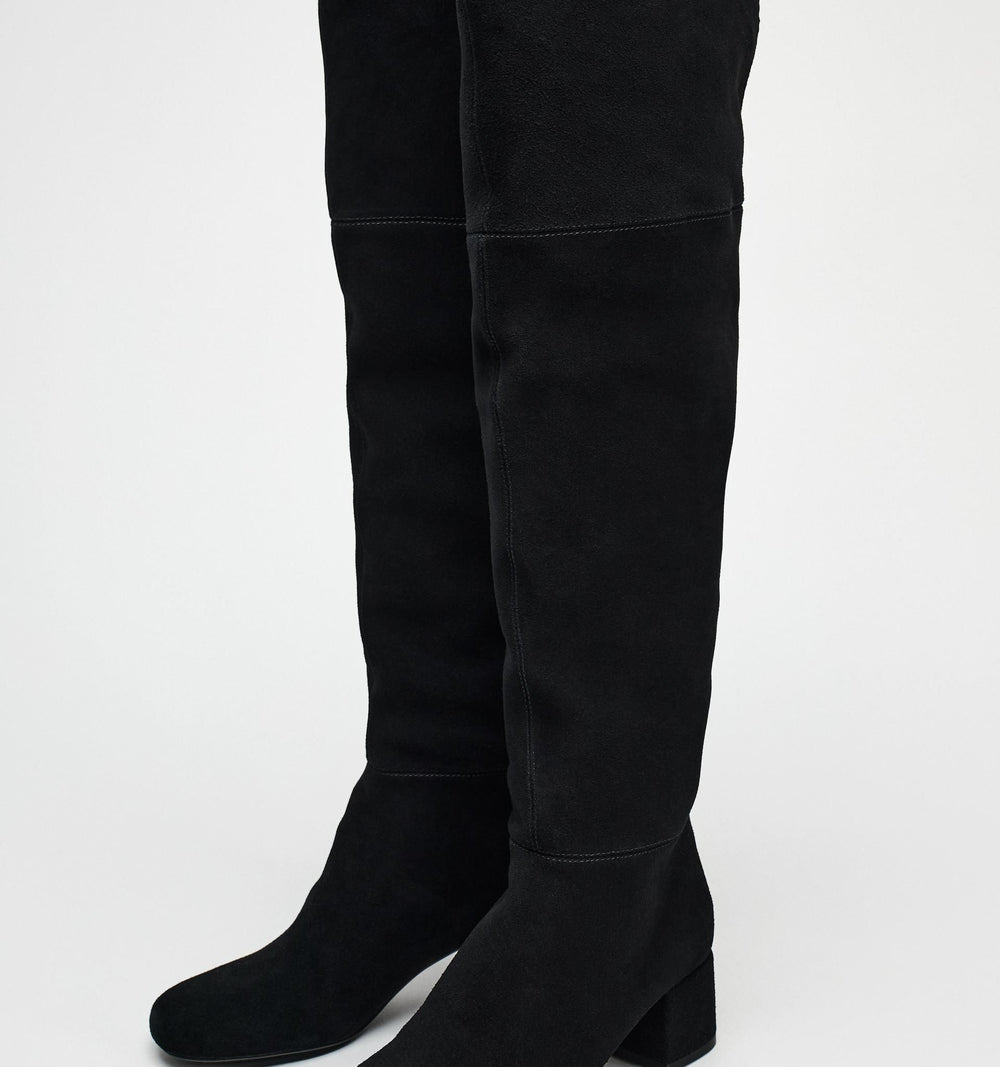 Moudda ZARA - Botte talon daim fausse fourrure revers - Tunisie 2