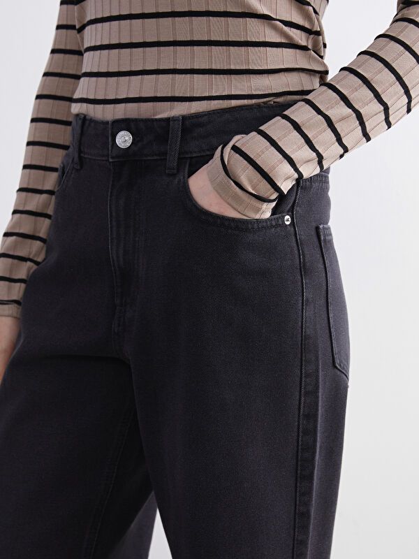 Moudda LC Waikiki - Pantalon en jean tissé cv pour Femmes - Tunisie 3