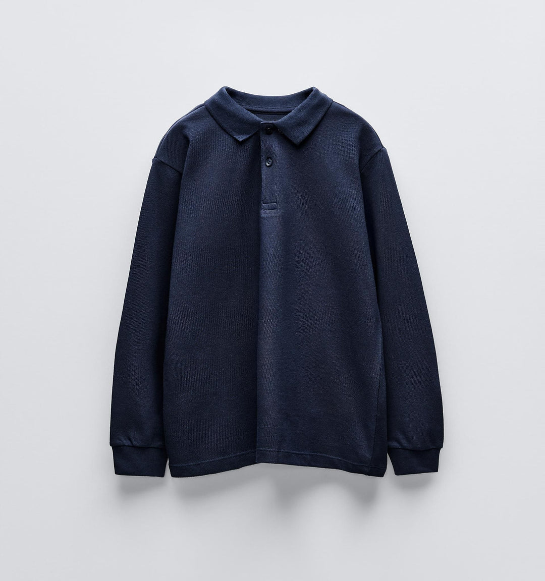 Moudda ZARA - Polo manches longues piqué basique - Tunisie 1