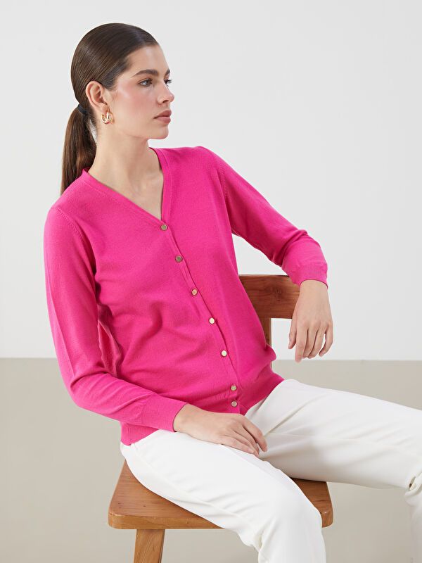 Moudda LC Waikiki - Cardigan tricot cv fin pour Femmes - Tunisie 1