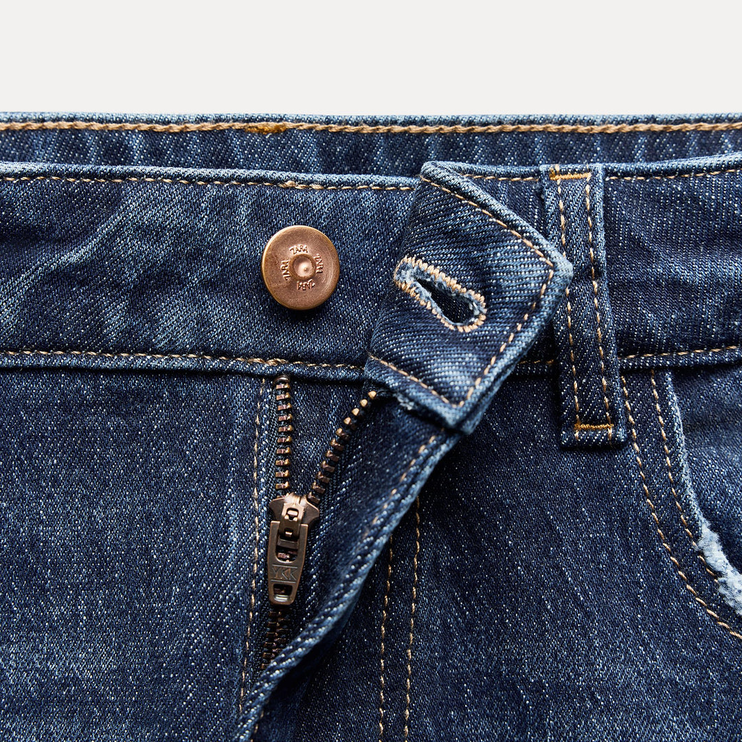 Moudda ZARA - Jean Slim Taille Haute Longueur Cheville - Tunisie 4
