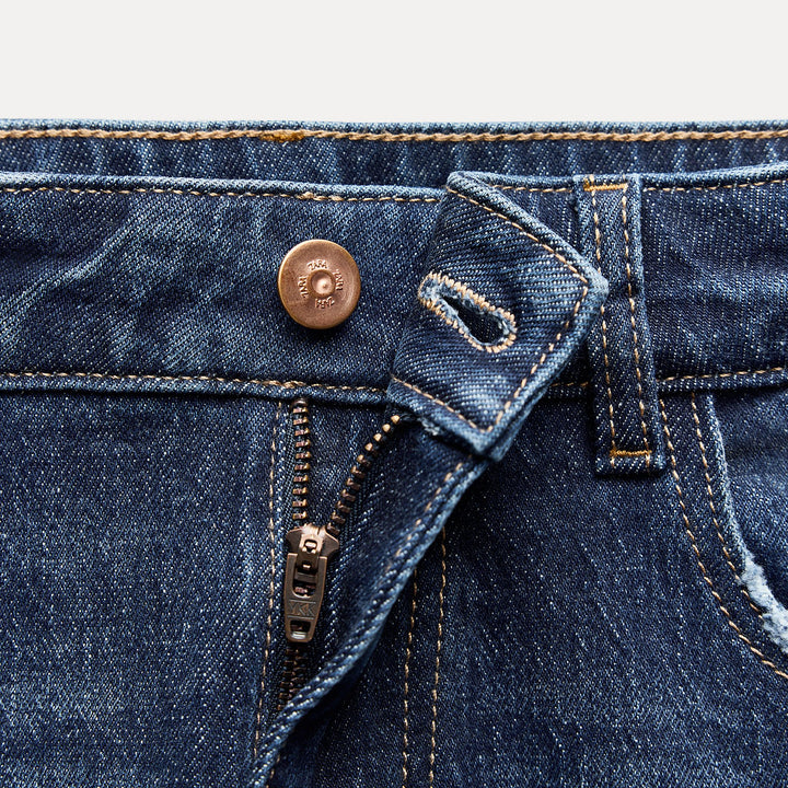 Moudda ZARA - Jean Slim Taille Haute Longueur Cheville - Tunisie 4