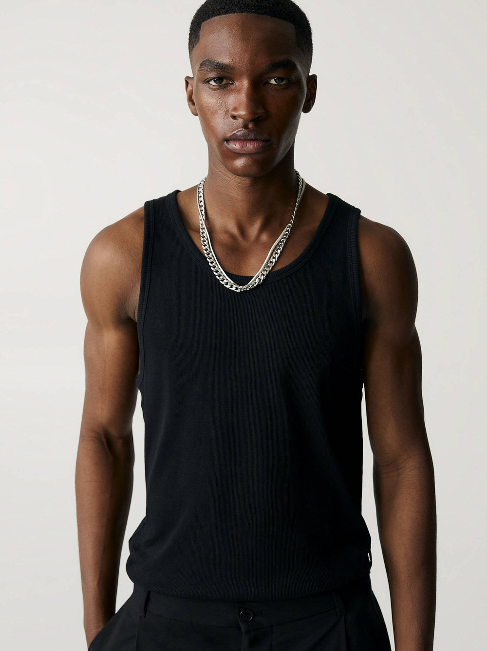Moudda PULL & BEAR - Débardeur Basique Côtelé - Tunisie 2