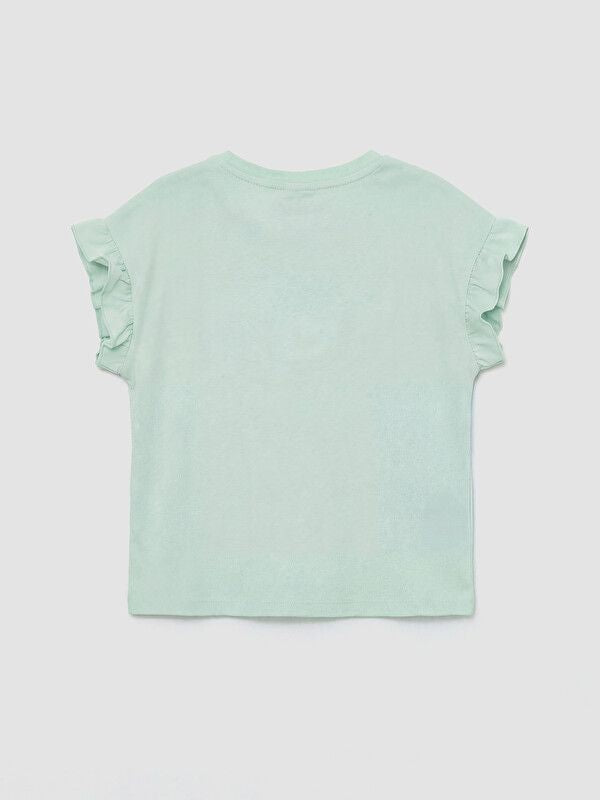 Moudda LC Waikiki - Body manches courtes en jersey pour Fille couleur  Vert clair - Tunisie 2