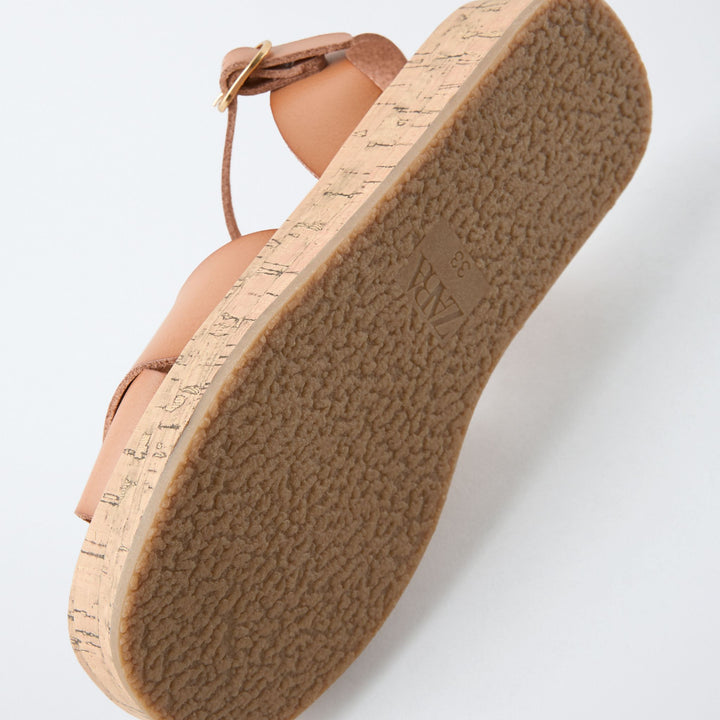 Moudda ZARA - Sandale plateforme croisée - Tunisie 5