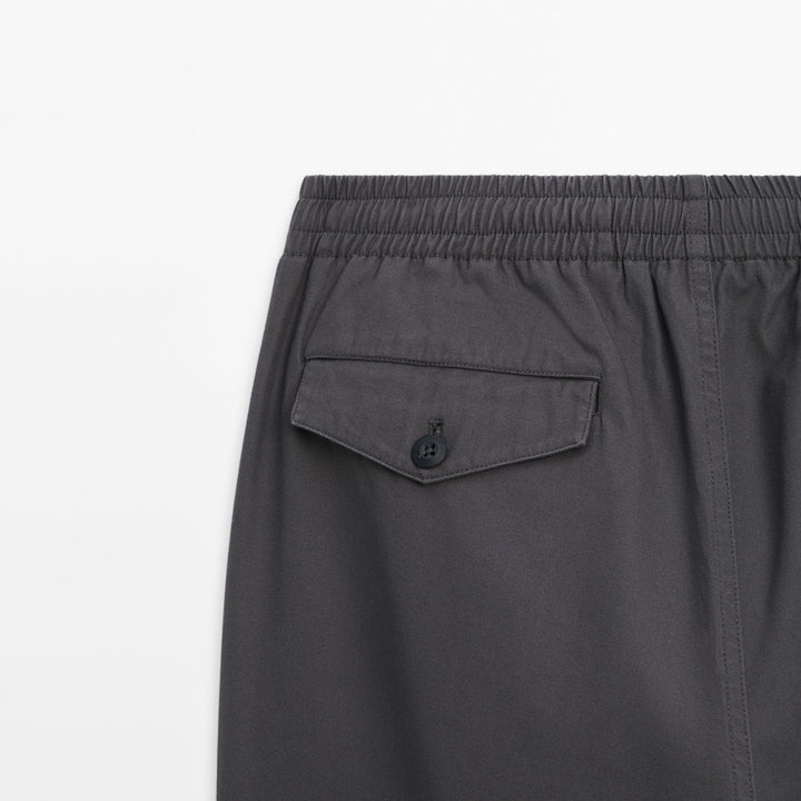 Moudda Massimo Dutti - Pantalon crêpe coupe jogging - Tunisie 6