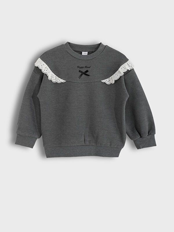 Moudda LC Waikiki - Ensemble jersey Fille Mélange anthracite - Tunisie 2