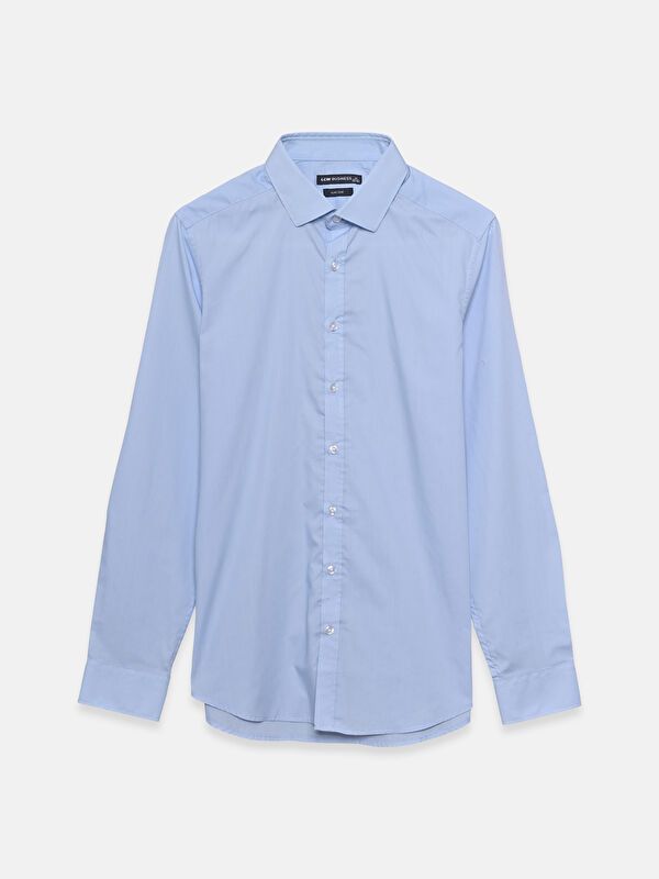Moudda LC Waikiki - Chemise basique manches longues en tissu pour Homme - Tunisie 1