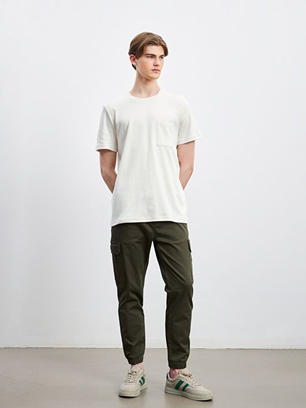 Moudda LC Waikiki - T-shirt basique en jersey à manches courtes pour Hommes - Tunisie 2