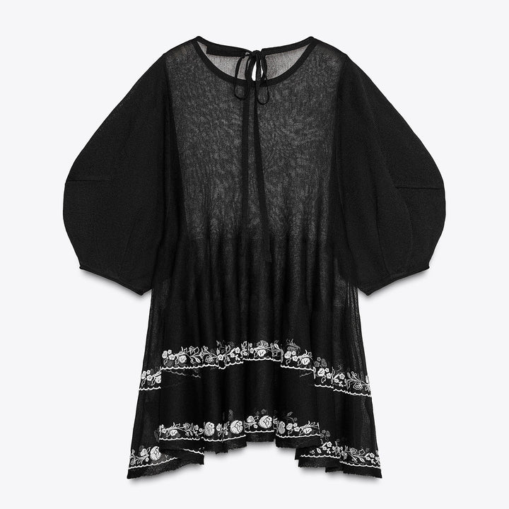 Moudda ZARA - Blouse Longue - Dentelle, Volants & Broderies - Tunisie 2