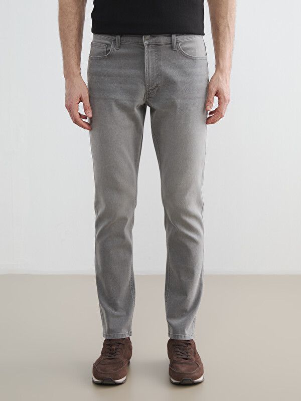 Moudda LC Waikiki - Jean basique en denim pour Homme couleur Rodeo gris - Tunisie 2