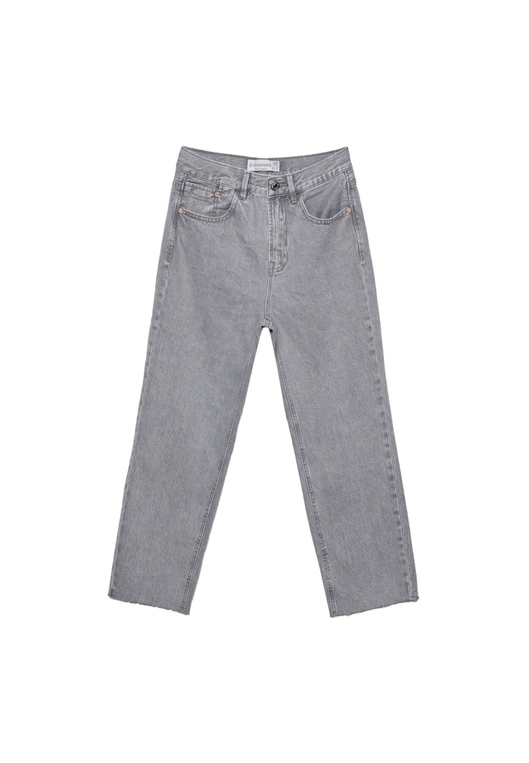 Moudda STRADIVARIUS - Jean D96 Straight Cropped - Tunisie 1