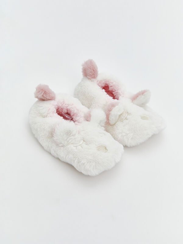 Moudda LC Waikiki - Pantoufles maison Fille Ecru - Tunisie 1