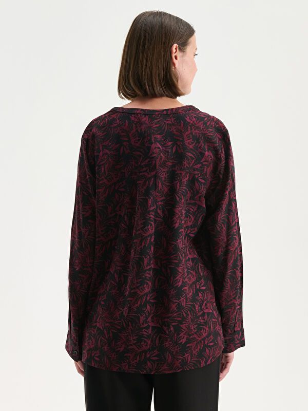 Moudda LC Waikiki - Chemise tissée imprimée cv à manches longues pour Femmes - Tunisie 4