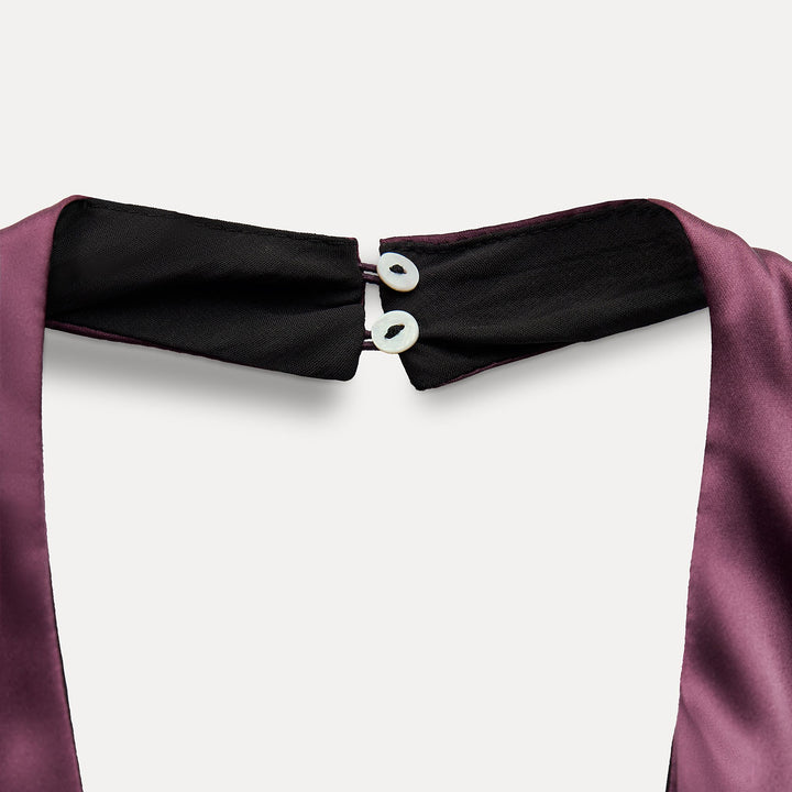 Moudda ZARA - Combinaison longue col licou détail froncé taille - Tunisie 3