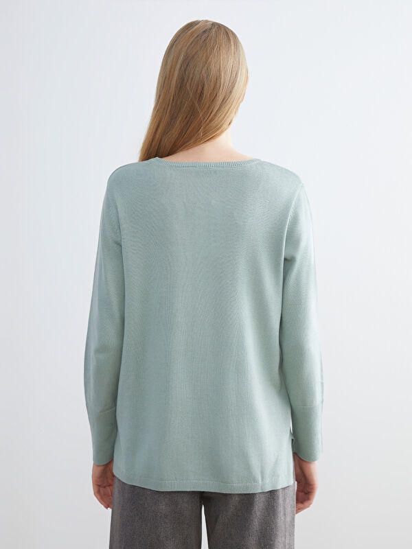 Moudda LC Waikiki - Cv tricot pullover mid pour Femmes - Tunisie 5