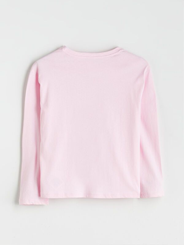 Moudda LC Waikiki - Body en jersey manches longues Fille Lilas rose - Tunisie 2