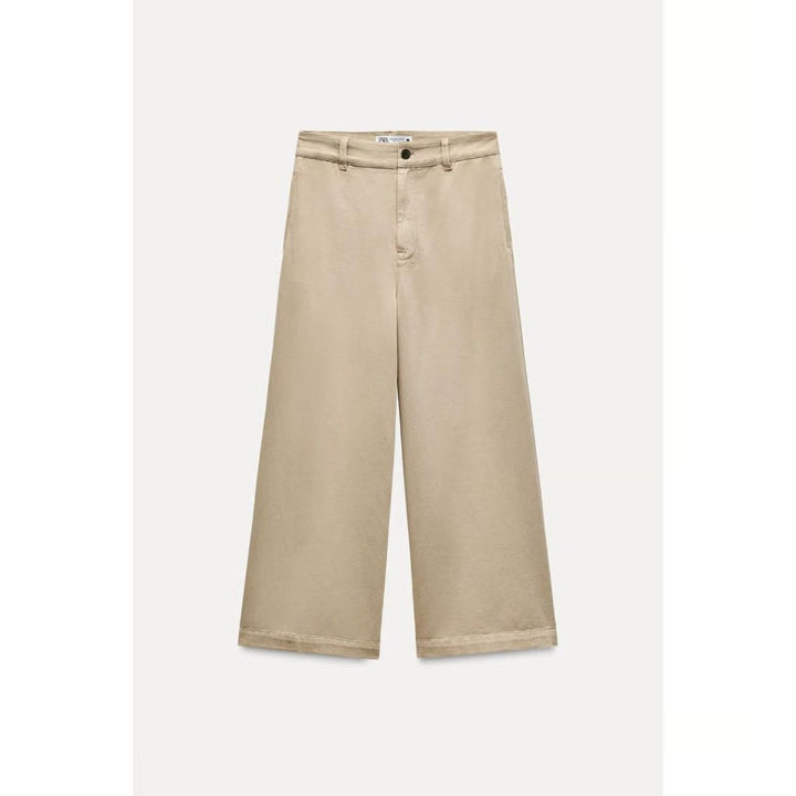 Pantalon taille haute culotte coordonné