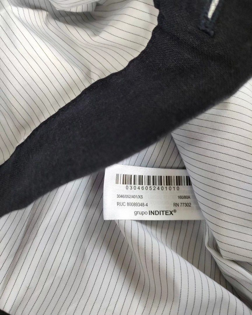 Veste courte lin boutons détail doublure