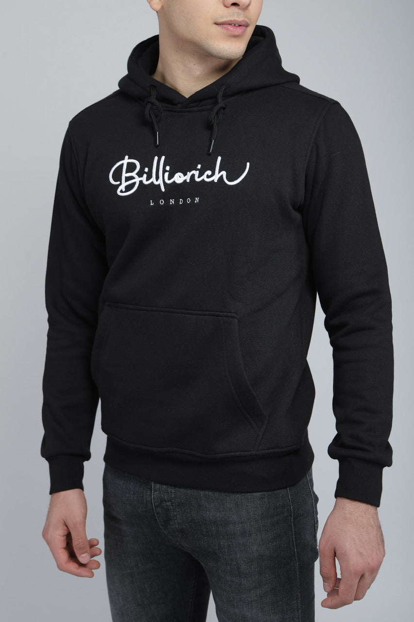 Sweat-Shirt À Capuche Avec Logo Brodé