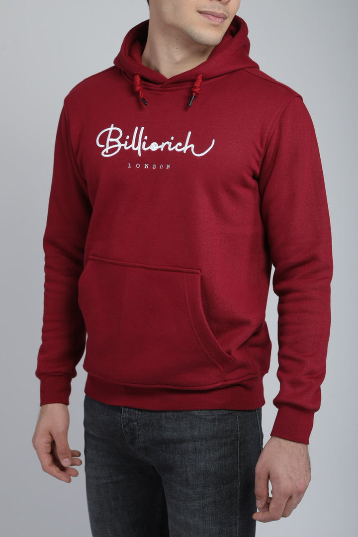 Sweat-Shirt À Capuche Avec Logo Brodé