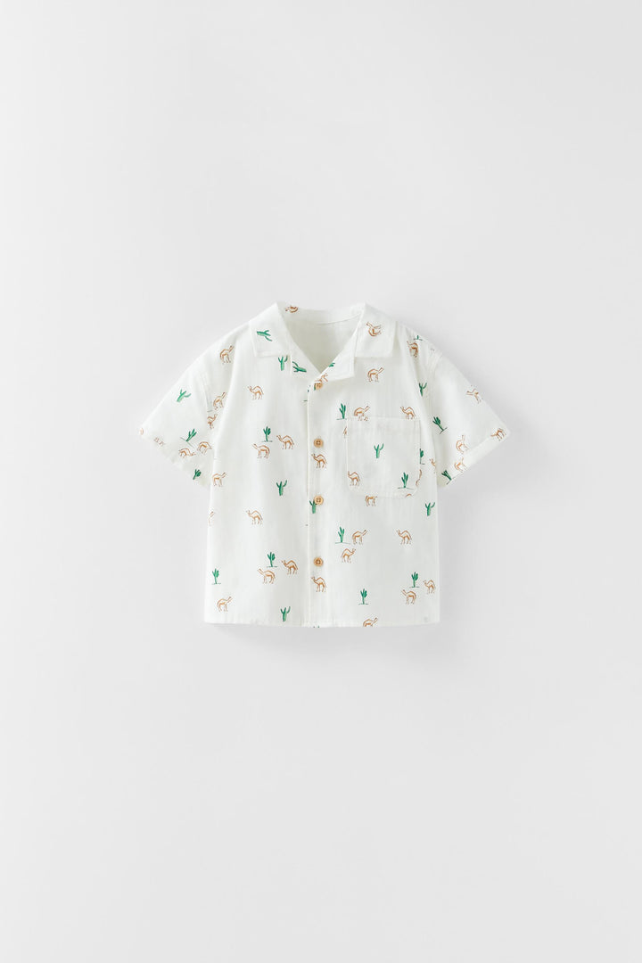 Chemise Bebe marque_Zara, genre_Garçon, Enfant Moudda Tunisie4